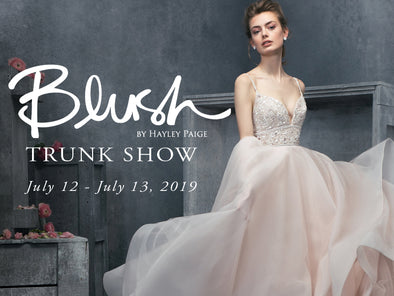 Blush by Hayley Paige Bridal Trunk Show from July 12 to July 13 at Lotus Bridal Long Island, New York