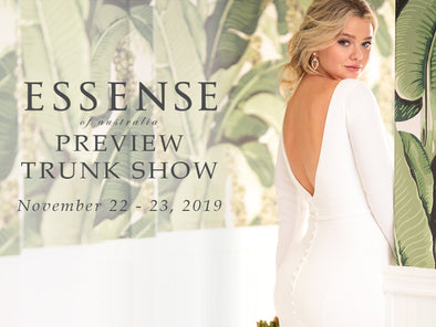Essense of Australia Preview Trunk Show Happening in 2 days!