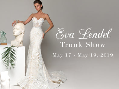 Eva Lendel’s Debut Designer Trunk Show at Lotus Bridal Long Island – 3 Days ONLY!
