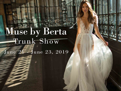 MUSE by Berta Trunk Show at Lotus Bridal Long Island: June 21st to 23rd