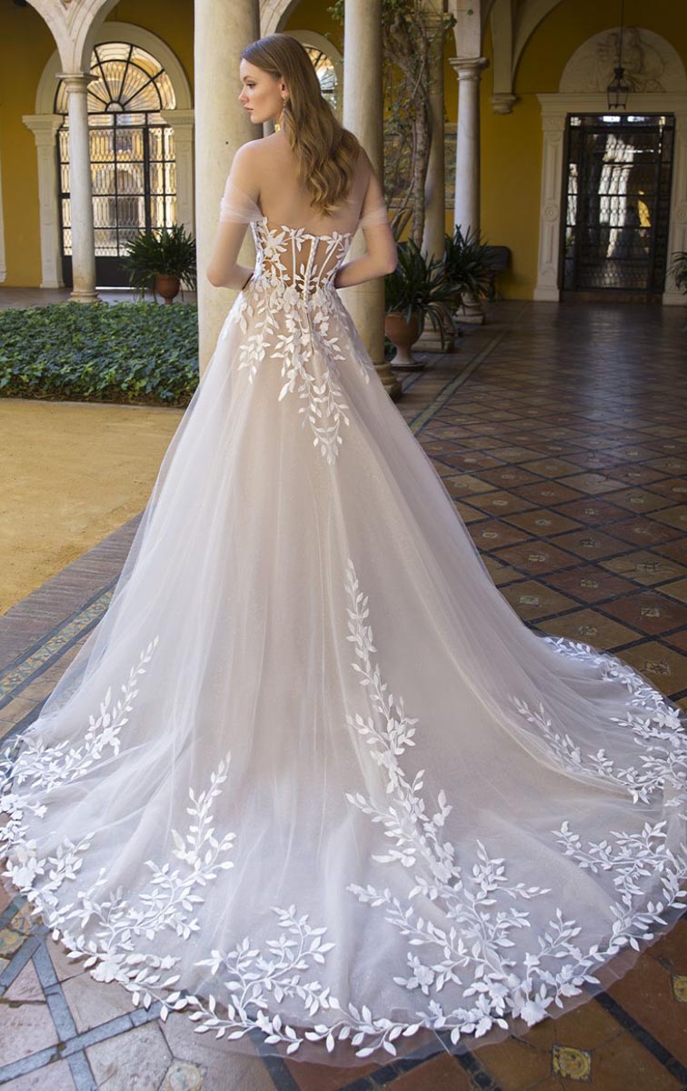 Blue by Enzoani ($2500 - $3300)  Lotus Bridal