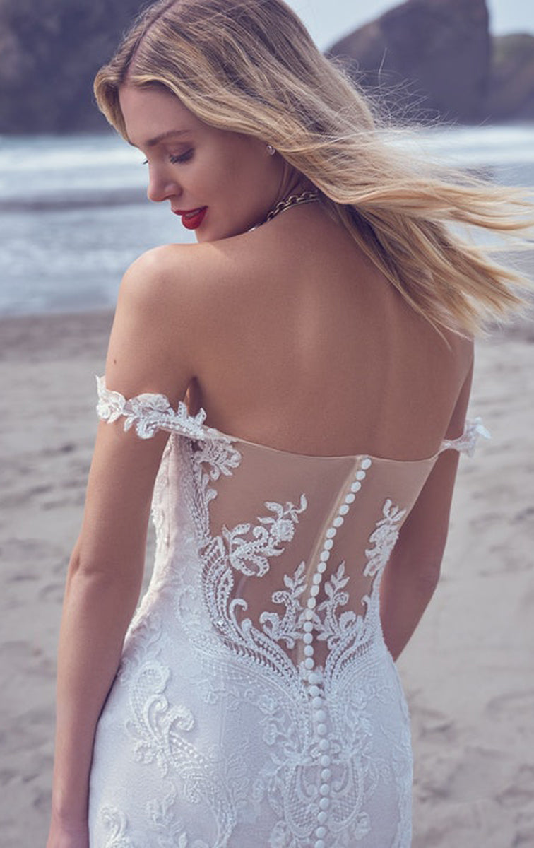 lynette off shoulder dress Sottero and Midgley | Dani West Bridal - Simone Lynette