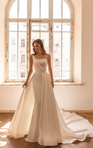 plus wedding dress guest Ever-Pretty Plus Size Floral Mermaid Dress with Flutter Sleeves Spring & Summer Style